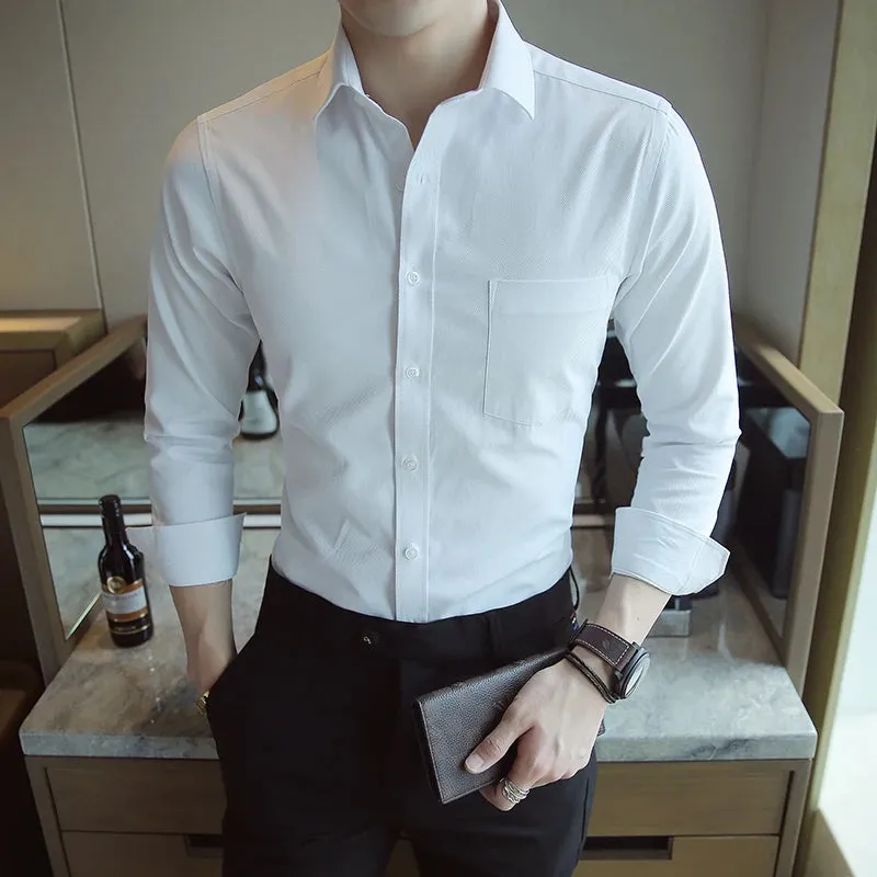 TrendWear Slim Fit Langarm Hemd