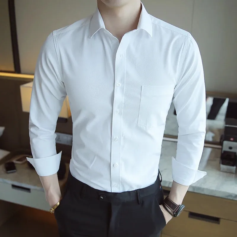 TrendWear Slim Fit Langarm Hemd