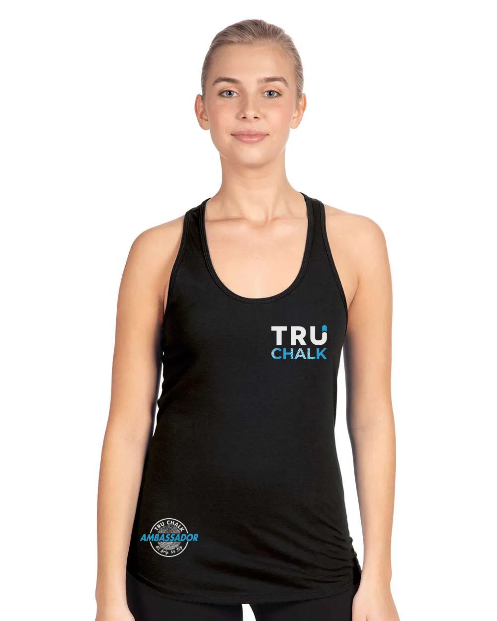Tru Chalk Women's Racerback  Training Tank Top