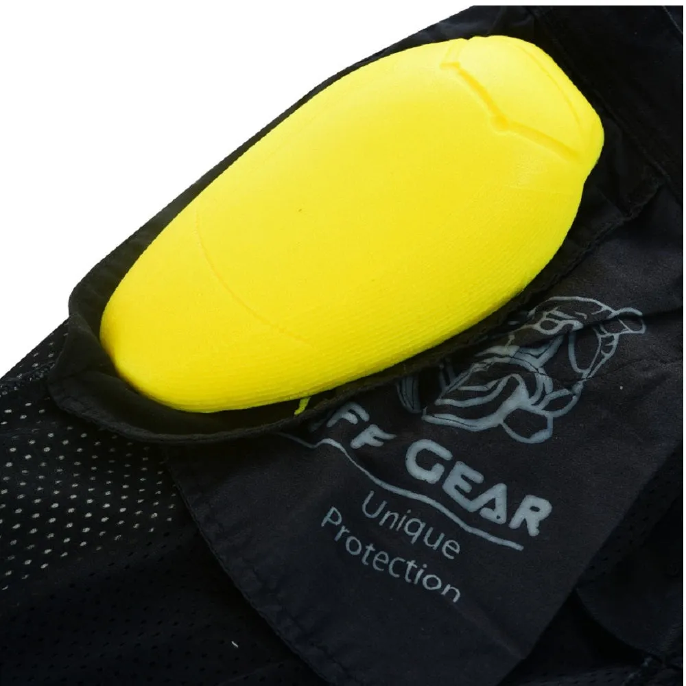 Tuff Gear Motorcycle Premium Straight Fit Black Jeans Lined with DuPont™ Kevlar®