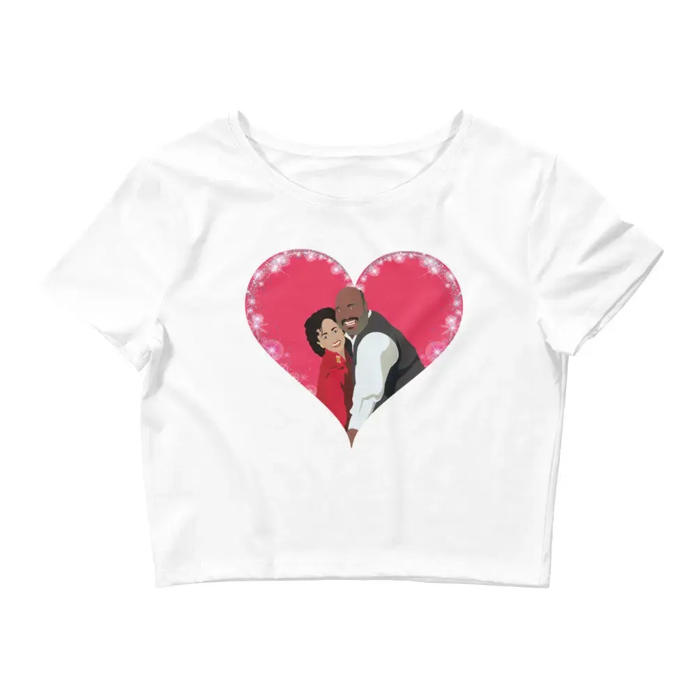 Uncle Phil & Aunt Vivian - Fresh Prince of Bel-air - Crop Tee