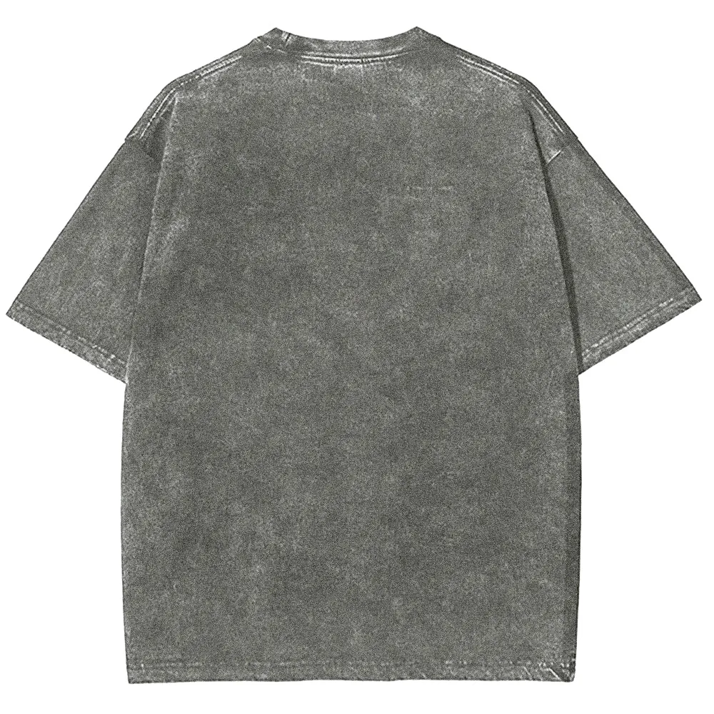 Unisex Vintage Be Lucky With Shamrock For St. Patrick's Day Graphic Washed Tee