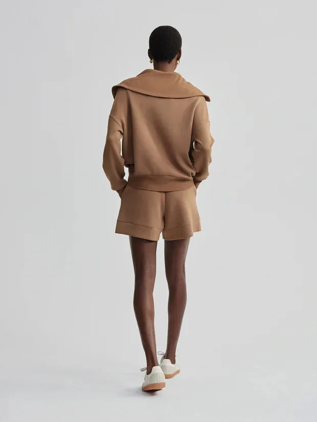 Varley | Catherine Half Zip Sweat {Golden Bronze}