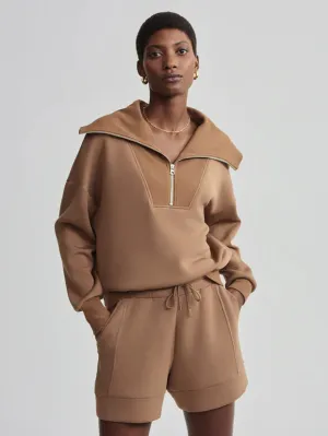 Varley | Catherine Half Zip Sweat {Golden Bronze}
