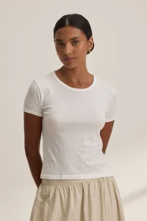 Velvet Tees - Women - White Whitney Tee