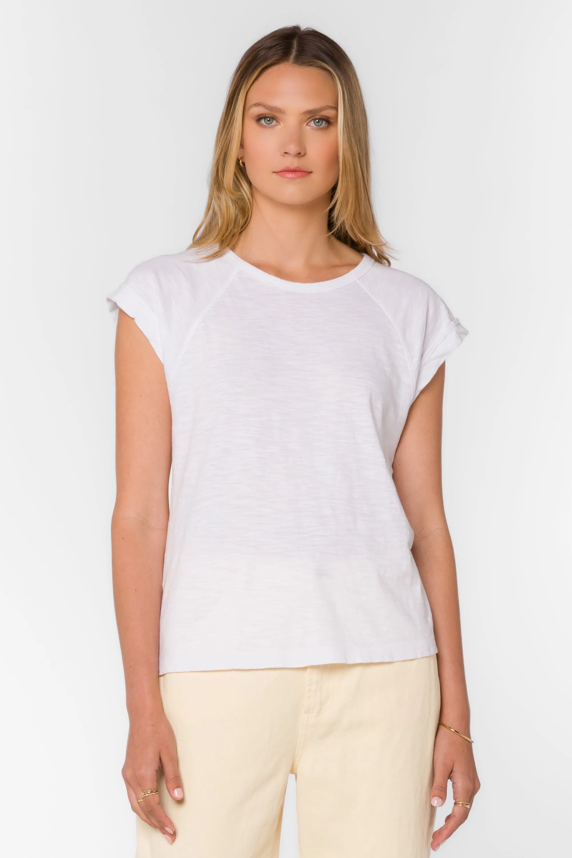 Vinny Optic White Tee