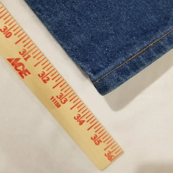 Vintage Wrangler Jeans Womens 11/12 (28x34) Blue 90s Denim 12MWZG High Rise