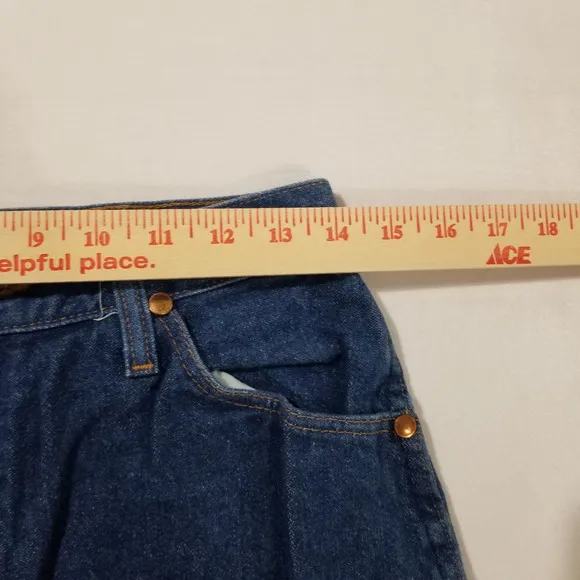 Vintage Wrangler Jeans Womens 11/12 (28x34) Blue 90s Denim 12MWZG High Rise