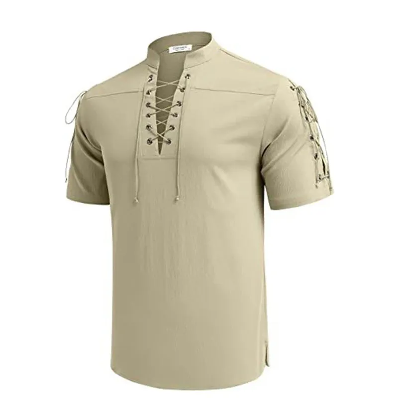 VividWear Herren V-Ausschnitt-Shirt