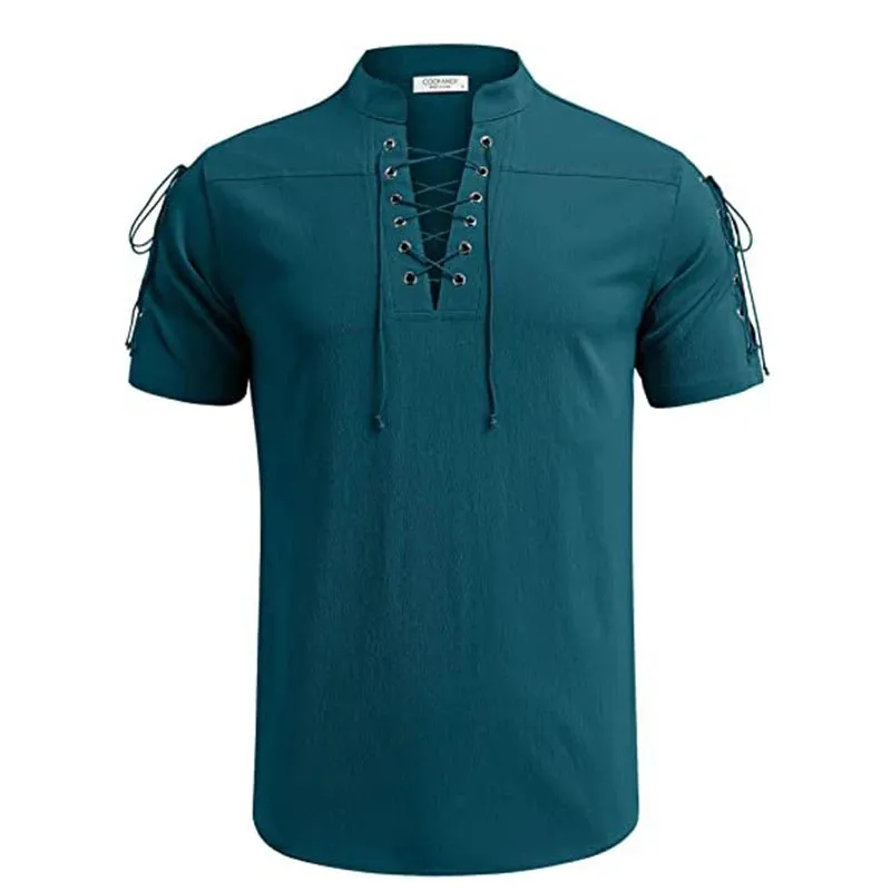 VividWear Herren V-Ausschnitt-Shirt
