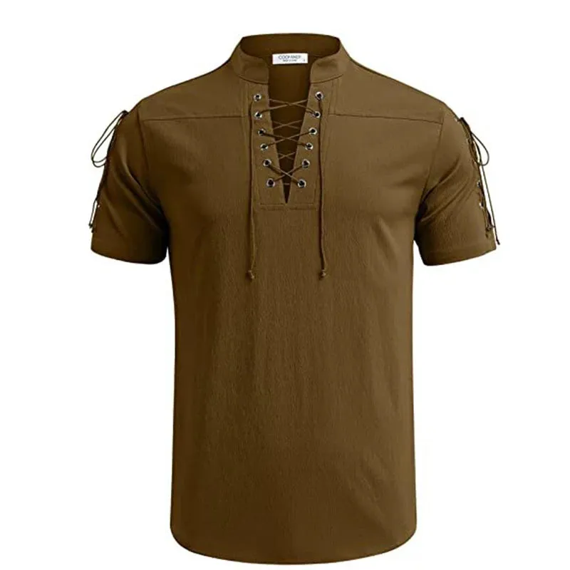 VividWear Herren V-Ausschnitt-Shirt