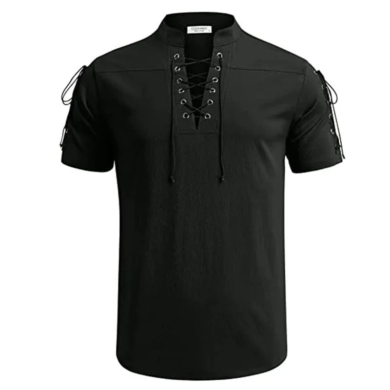 VividWear Herren V-Ausschnitt-Shirt