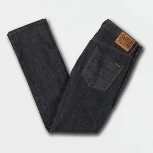 VOLCOM VORTA DENIM 15" LEG RINSE BLUE WASH
