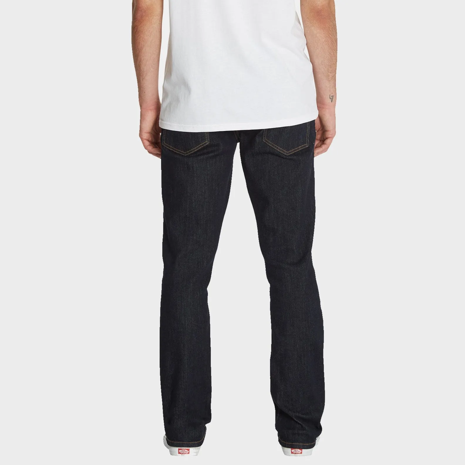 VOLCOM VORTA DENIM 15" LEG RINSE BLUE WASH