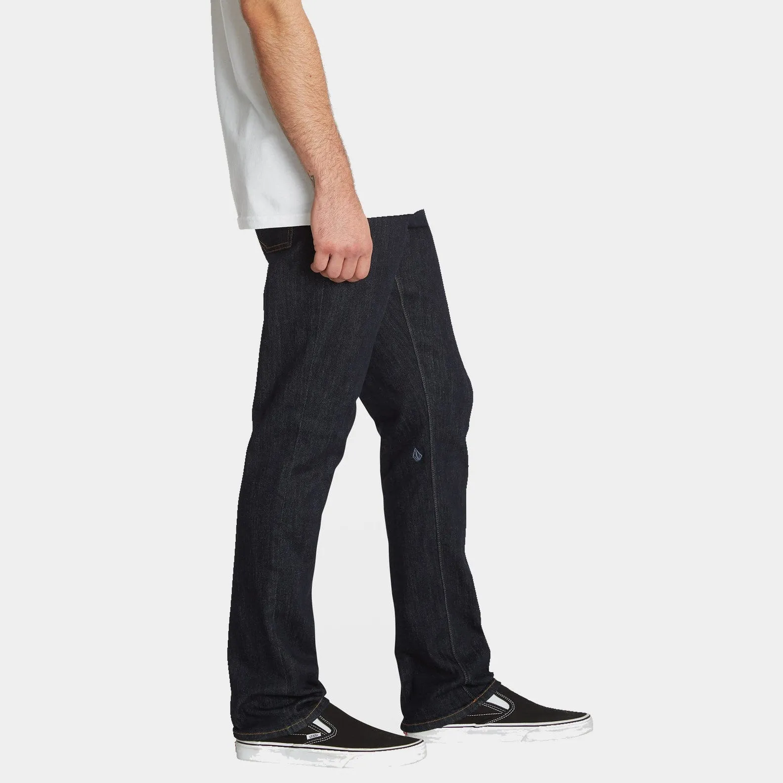VOLCOM VORTA DENIM 15" LEG RINSE BLUE WASH