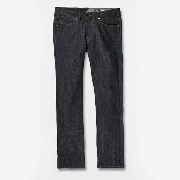 VOLCOM VORTA DENIM 15" LEG RINSE BLUE WASH