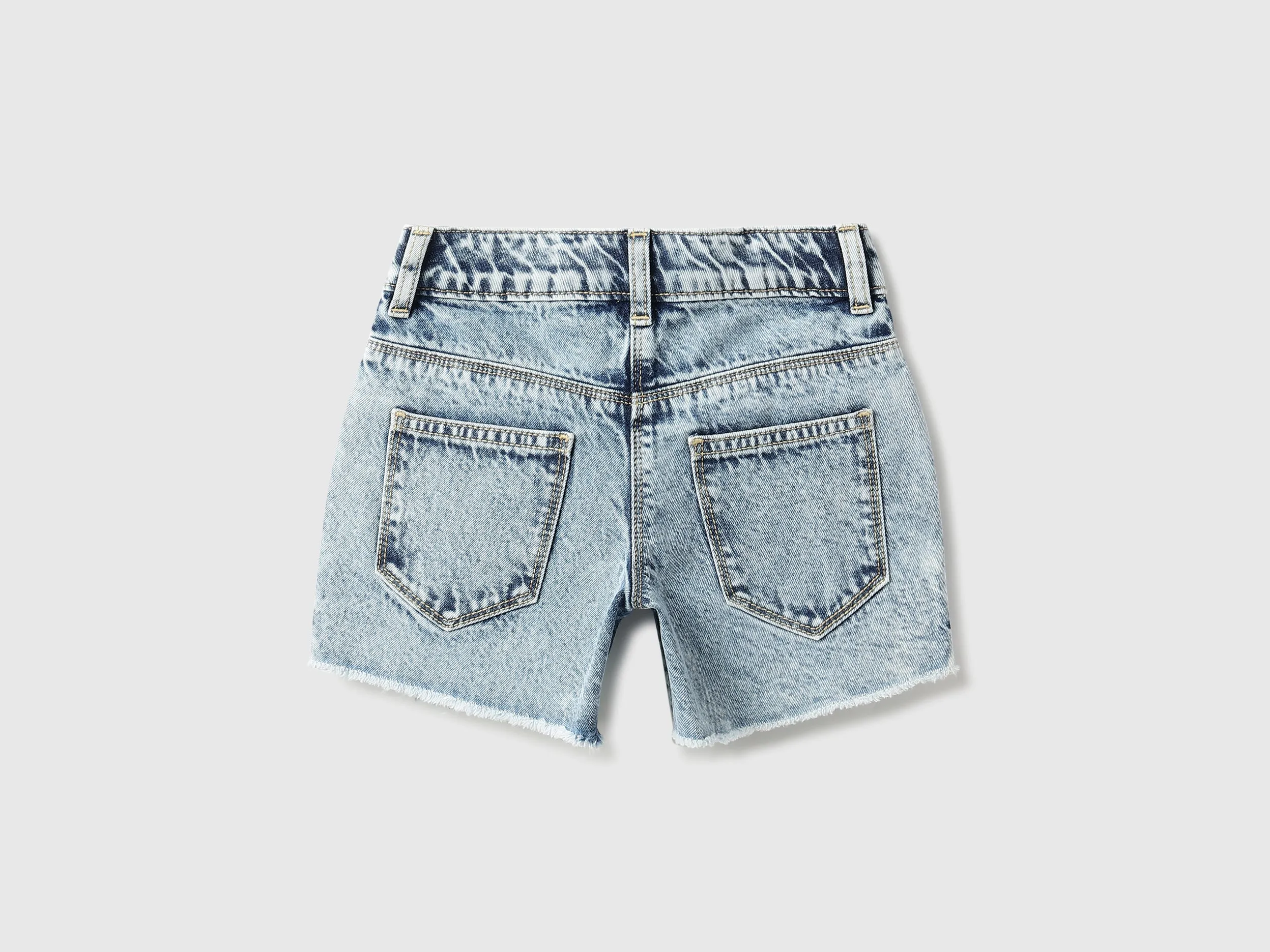 Washed Regular Fit Shorts