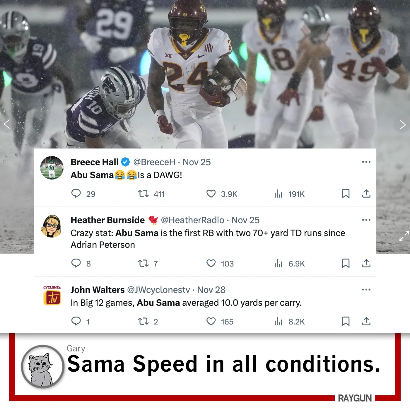 We Got Sama Speed