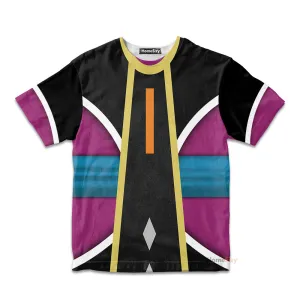 Whis The Angel Dragon Ball Custom Cosplay Costume Kid Tshirt QT211025Zc