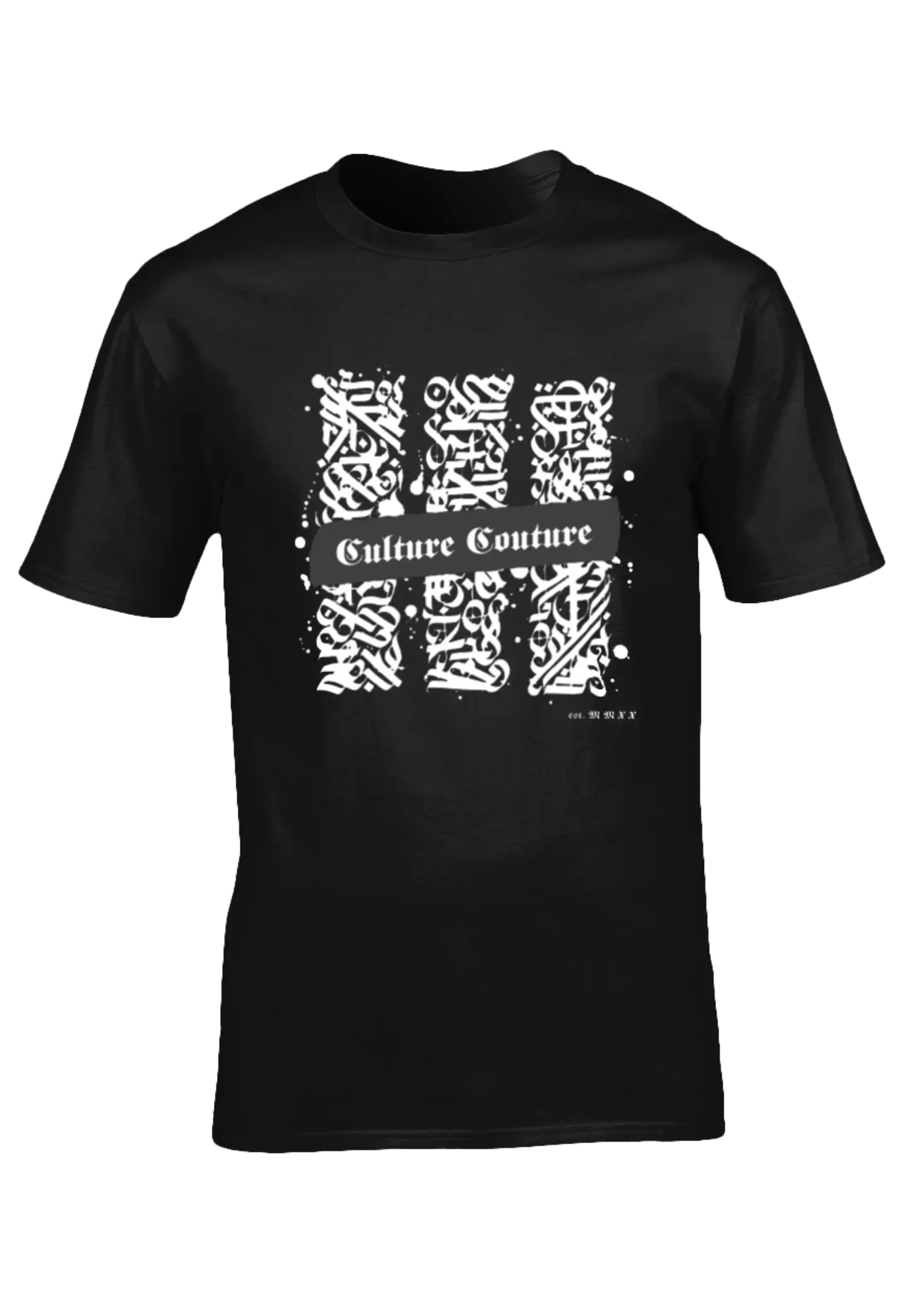 White Lines T-Shirt/Black