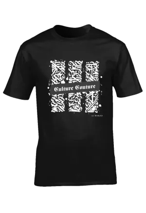 White Lines T-Shirt/Black