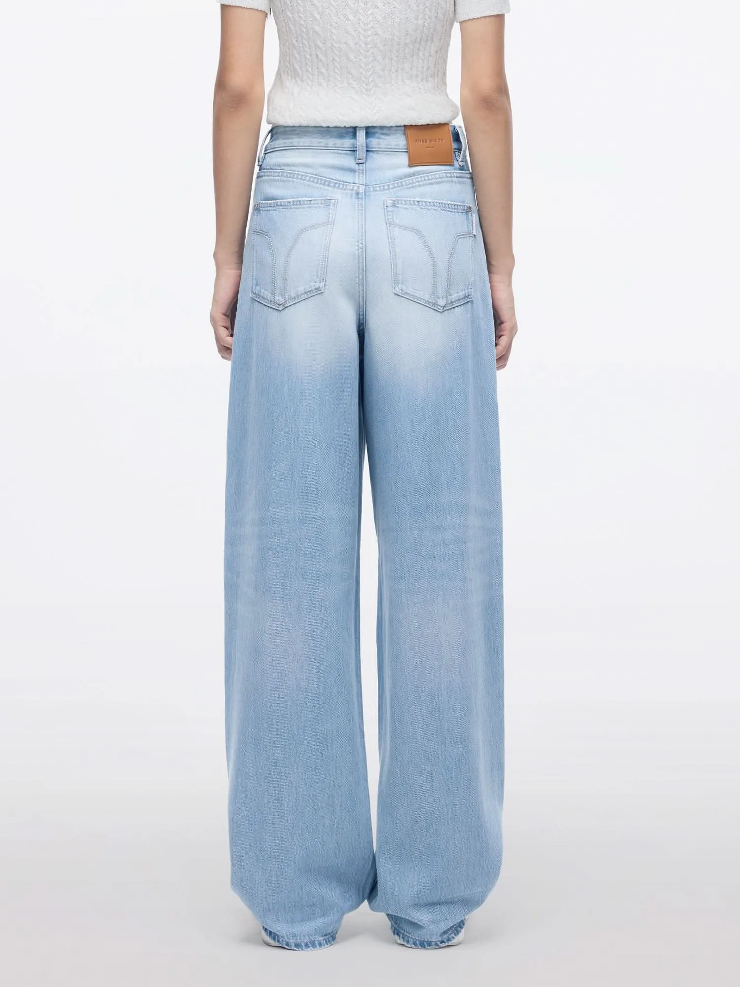 Wide-leg Denim Jeans-270