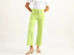 Women Solid Flared Fit Jeans
