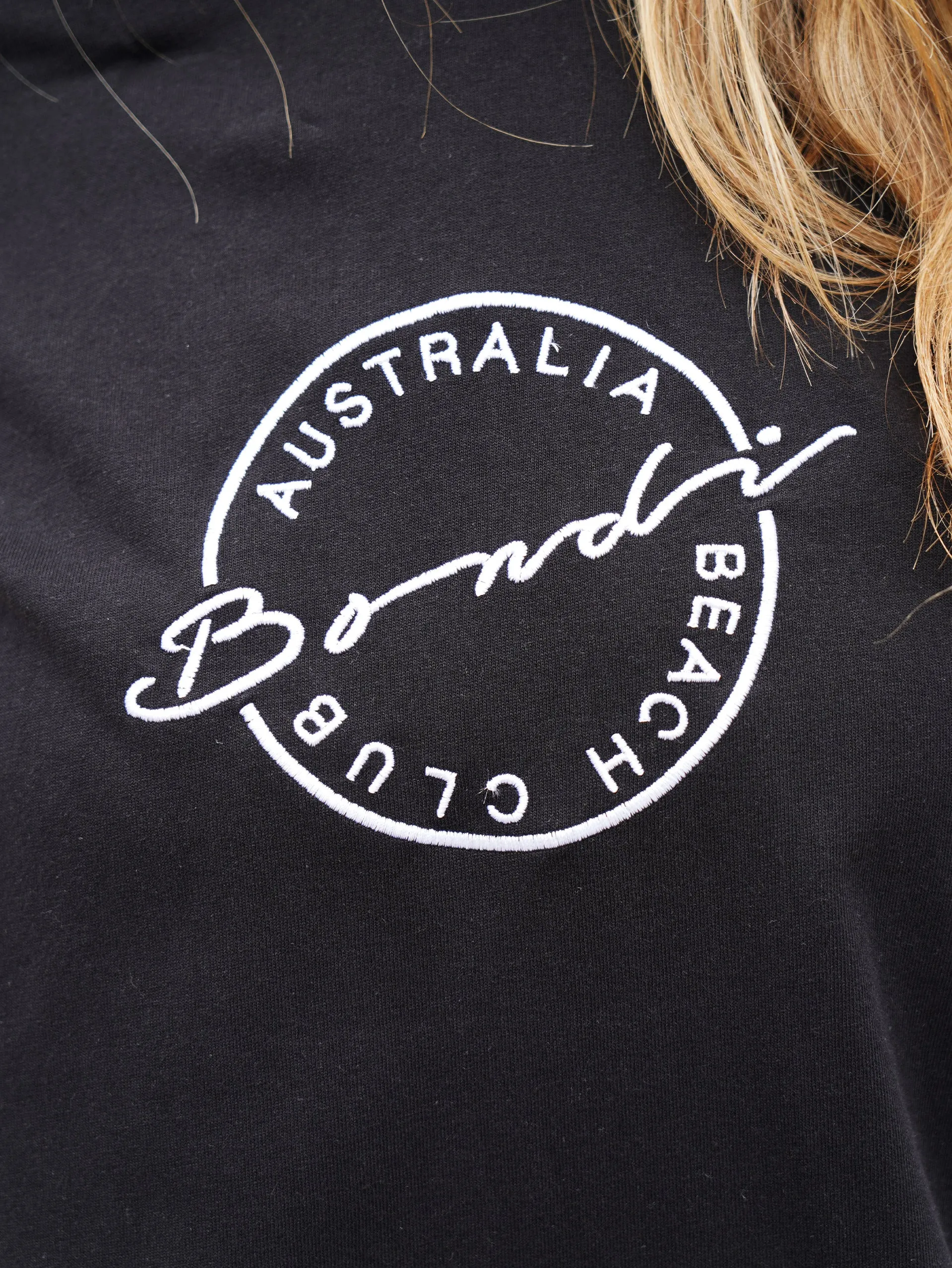 Women's Bondi Locals Tee (Black)