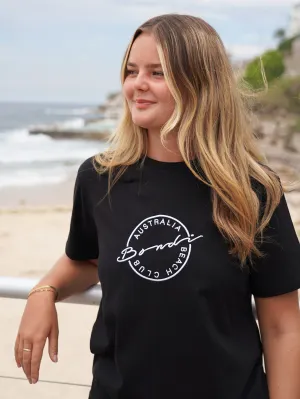 Women's Bondi Locals Tee (Black)