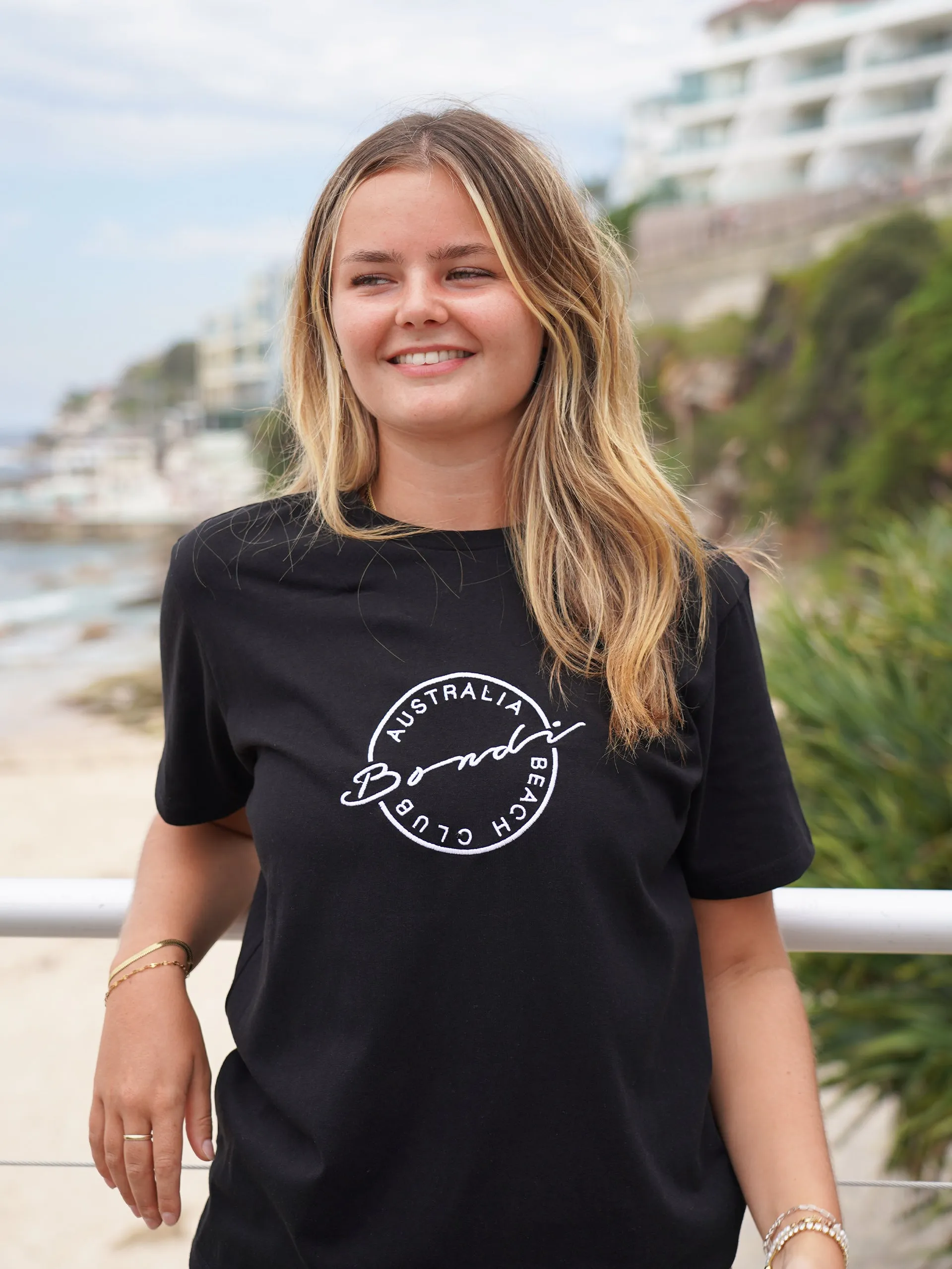Women's Bondi Locals Tee (Black)
