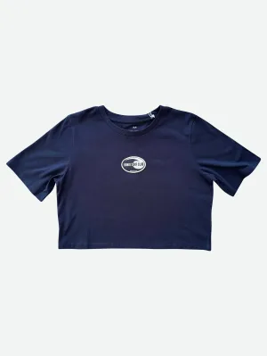 Women's BSC Crop Tee (Navy)
