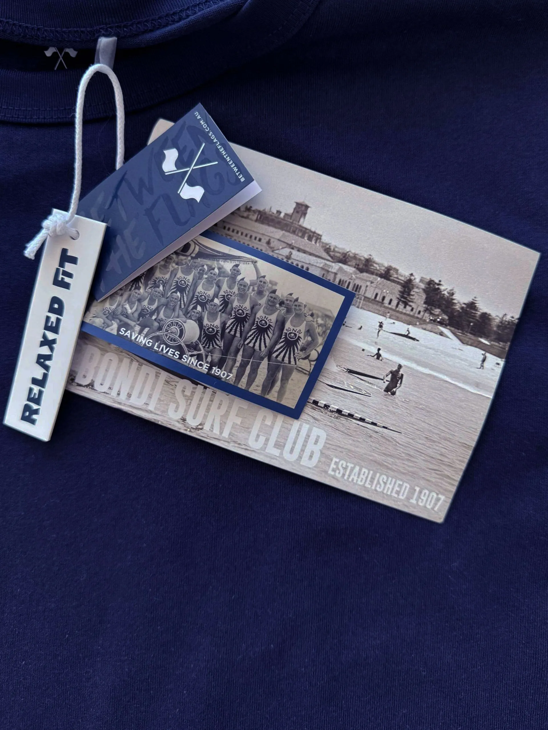 Women's BSC Crop Tee (Navy)