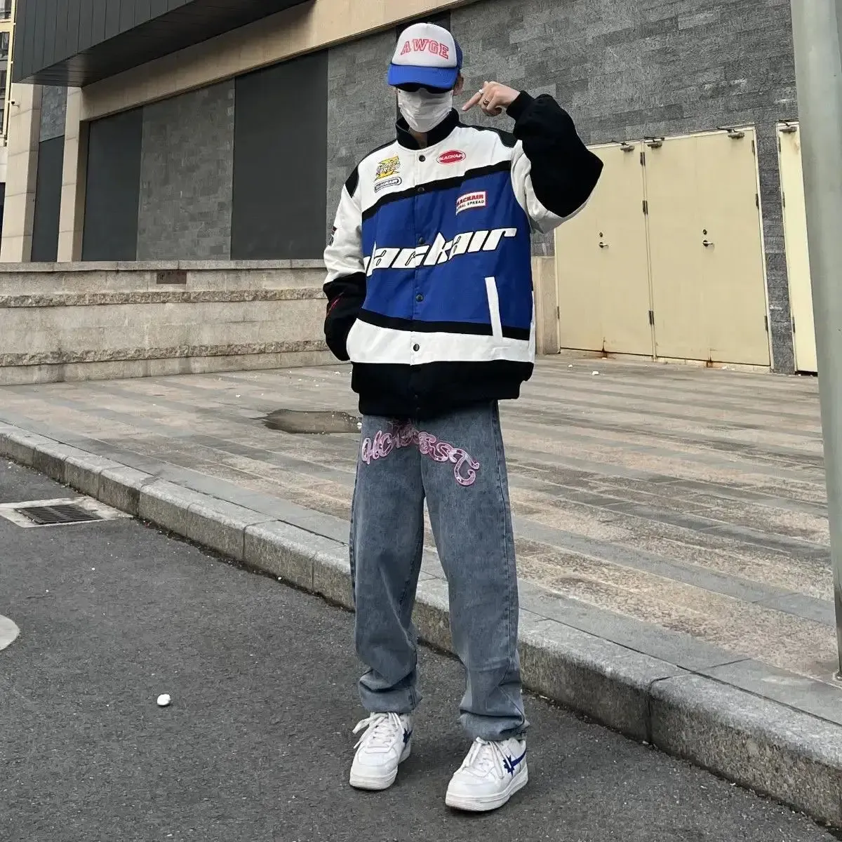 Y2K Graphic Jeans