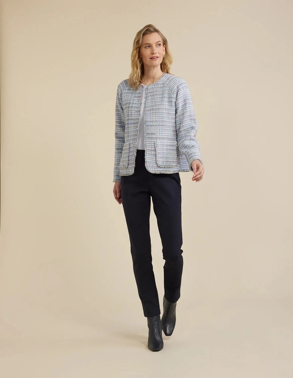Yarra Trail Tweed Jacket YT24W6201