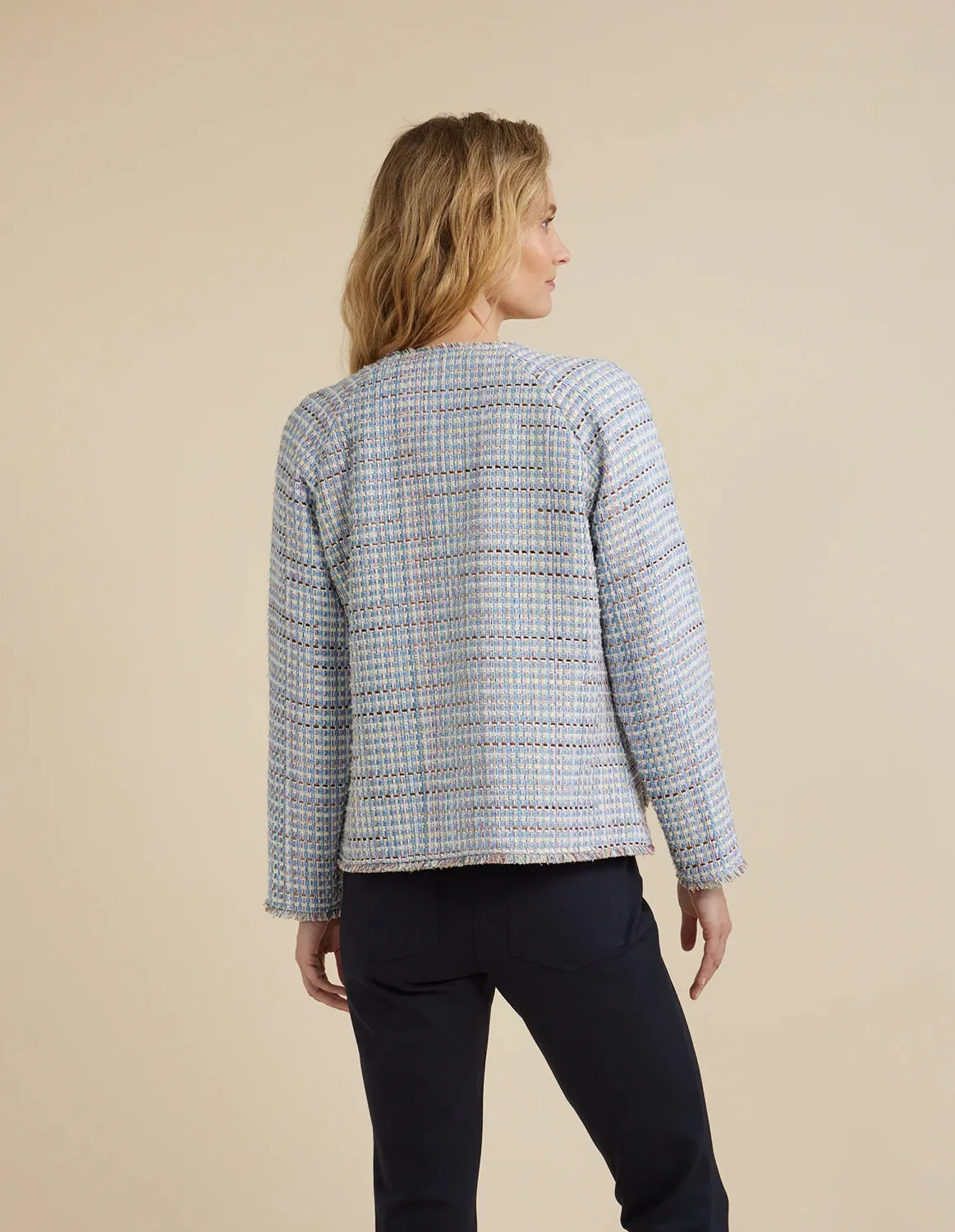 Yarra Trail Tweed Jacket YT24W6201