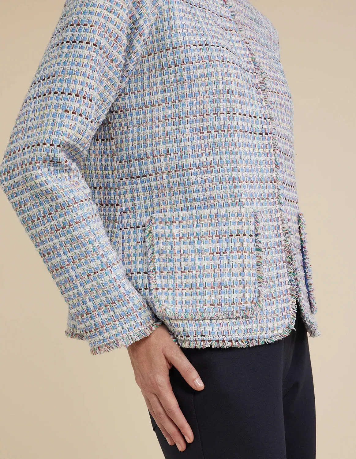 Yarra Trail Tweed Jacket YT24W6201