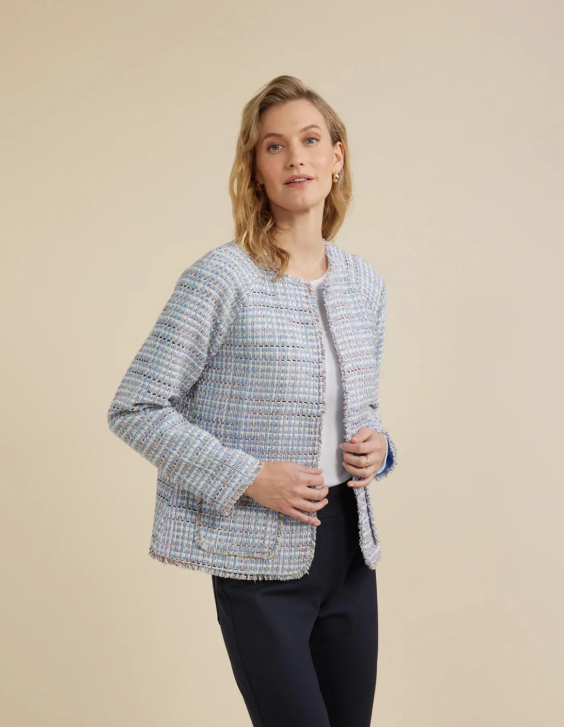 Yarra Trail Tweed Jacket YT24W6201