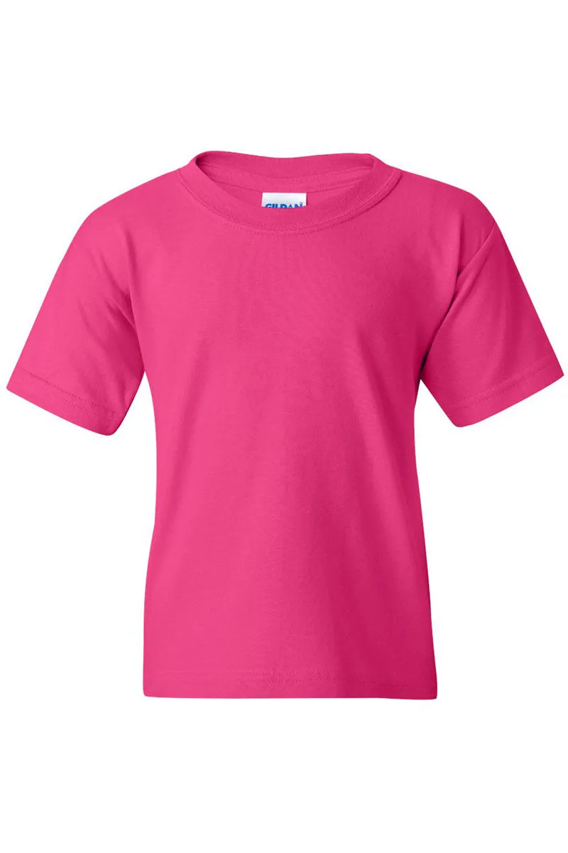 Youth Outline Groovy Happy Easter Short Sleeve Relaxed Fit T-Shirt