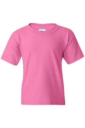 Youth Outline Groovy Happy Easter Short Sleeve Relaxed Fit T-Shirt