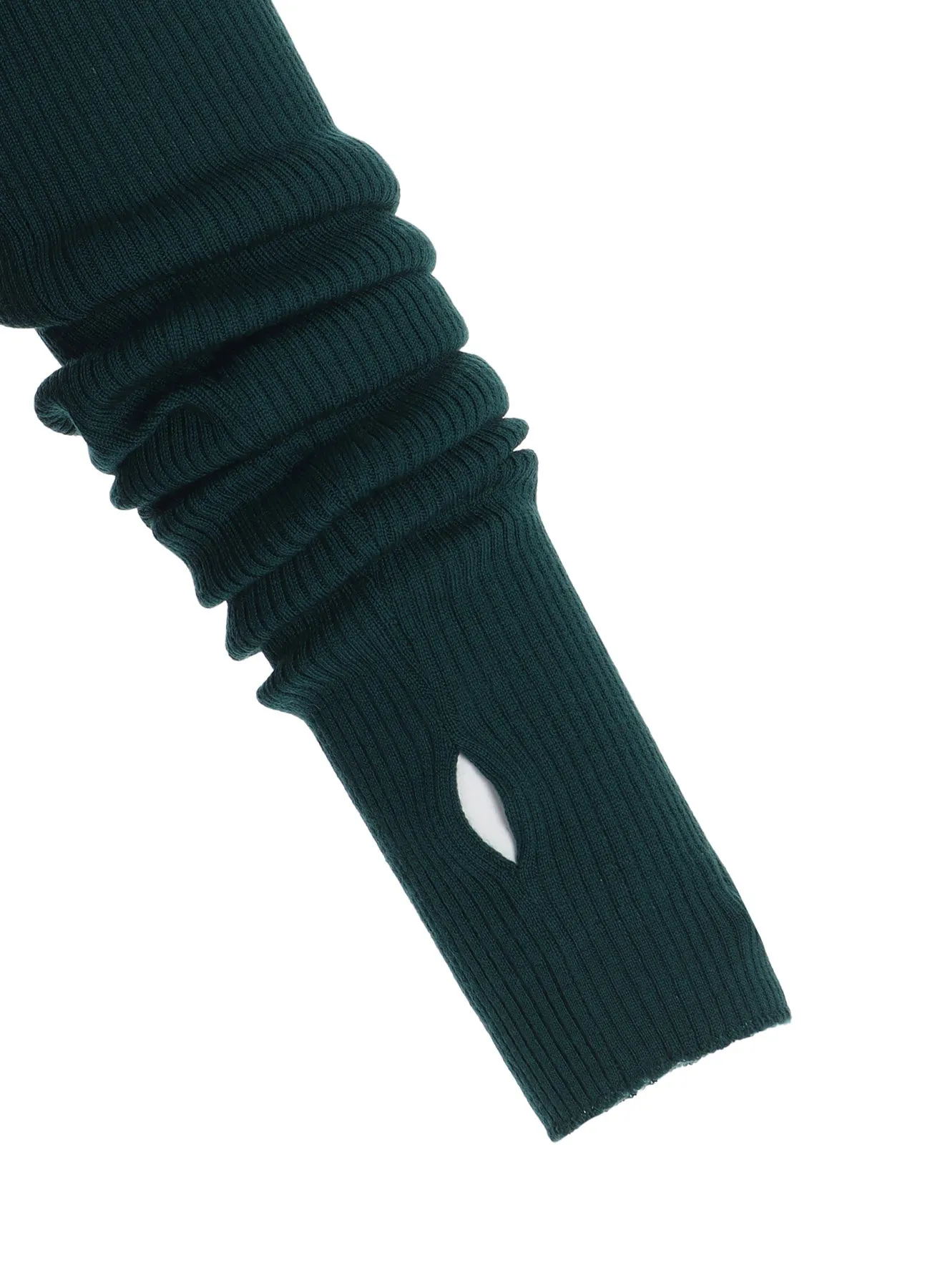 Y's × JOHN SMEDLEY TURTLENECK RIBBED KNIT