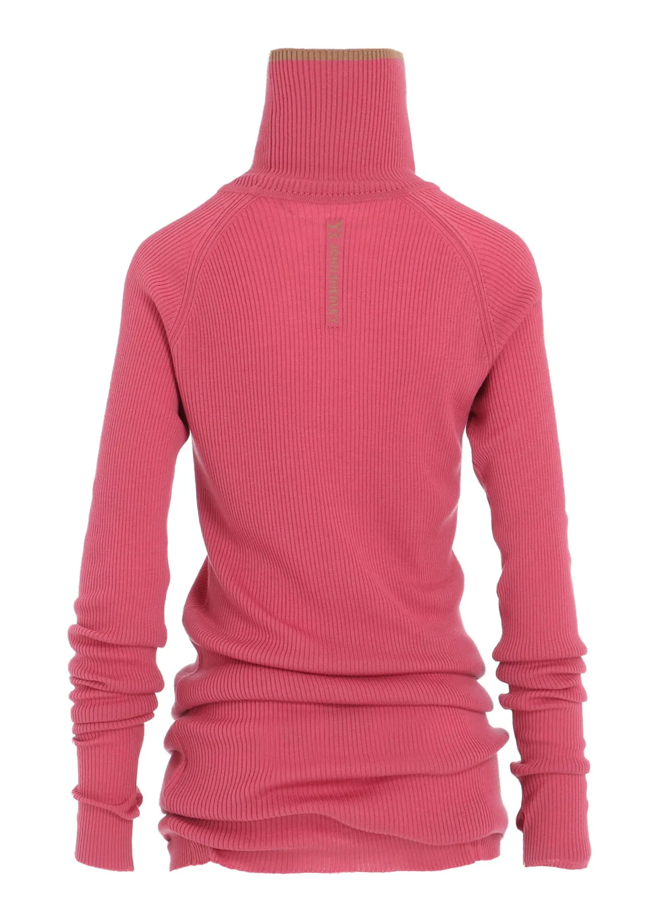 Y's × JOHN SMEDLEY TURTLENECK RIBBED KNIT