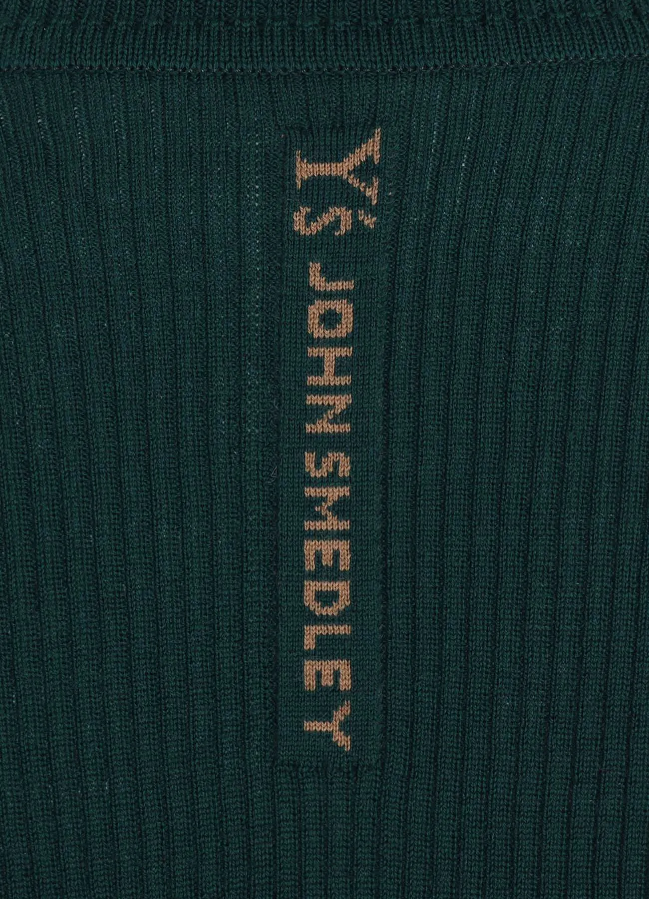 Y's × JOHN SMEDLEY TURTLENECK RIBBED KNIT