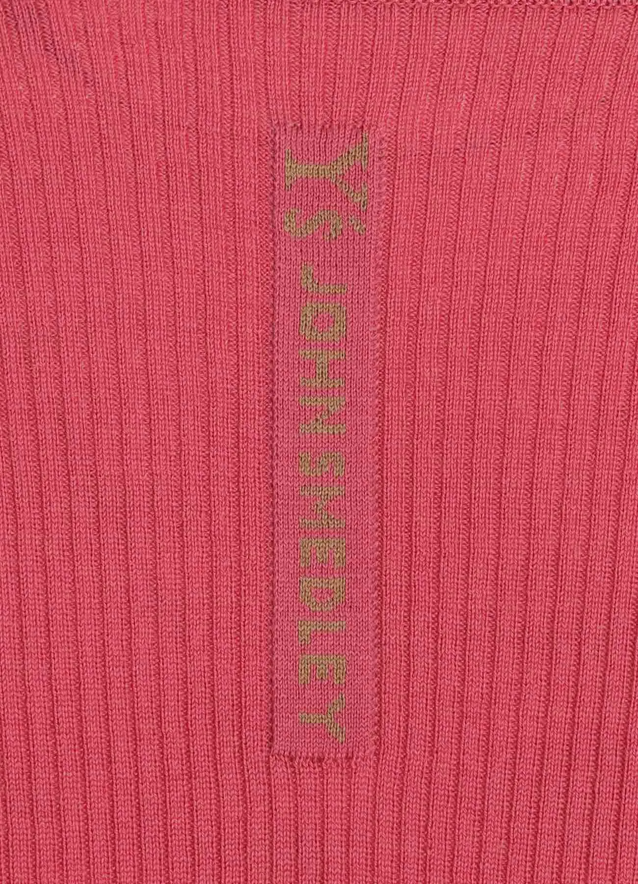 Y's × JOHN SMEDLEY TURTLENECK RIBBED KNIT