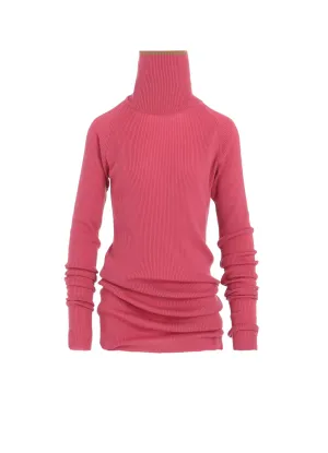 Y's × JOHN SMEDLEY TURTLENECK RIBBED KNIT